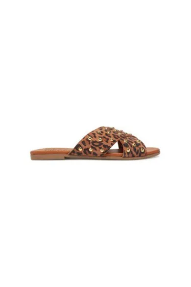 Slapi dama - 17156837 - Piele naturala - Maro - Maro
