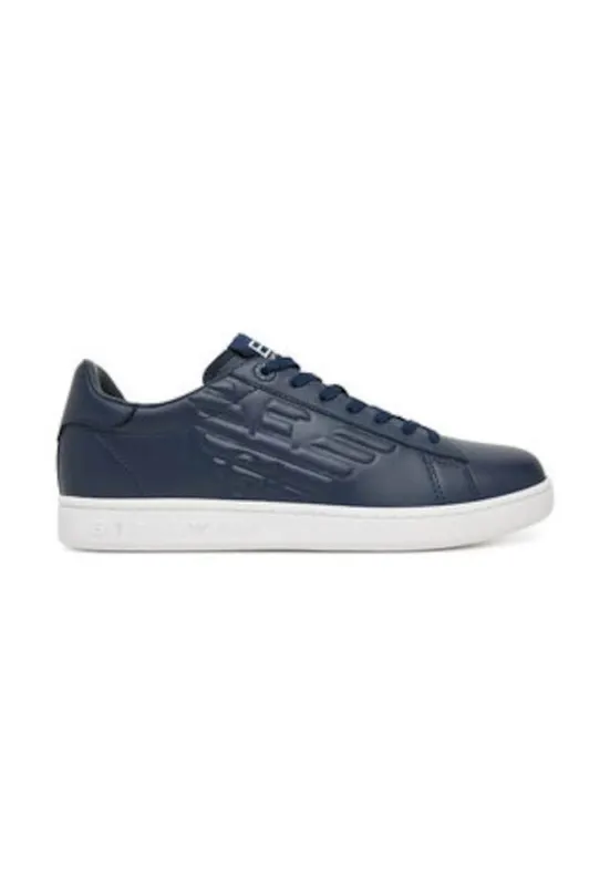 Tenisi barbati - Emporio Armani 305577580 - piele naturala - albastru