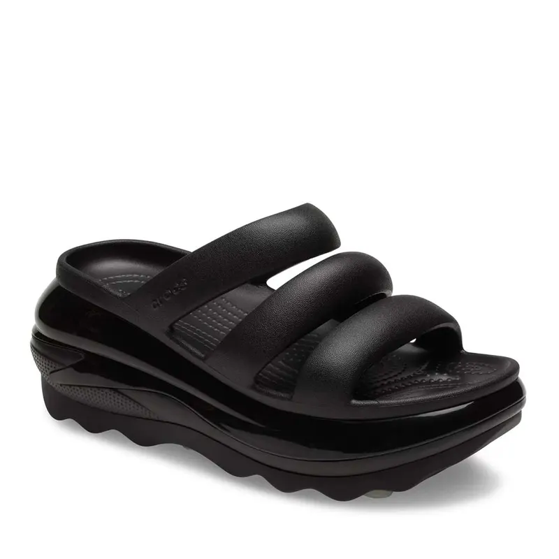 Saboți femei CROCS Mega Crush Triple Strap negri 3909DSL209842N — imaginea 2
