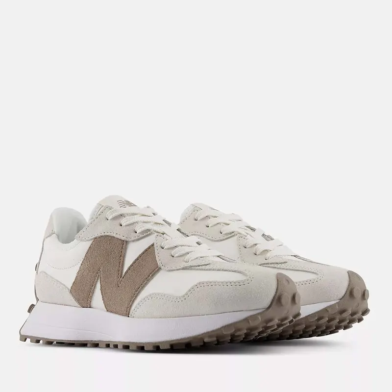 Sneakers femei New Balance 327 bej din piele întoarsă 2872DPS327SCVBE — imaginea 2