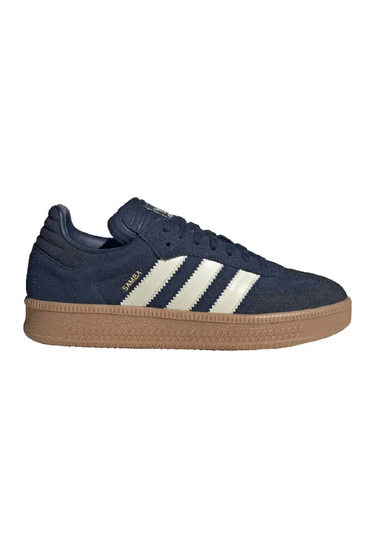 Pantofi sport din piele intoarsa Samba - Albastru ultramarin/Alb murdar