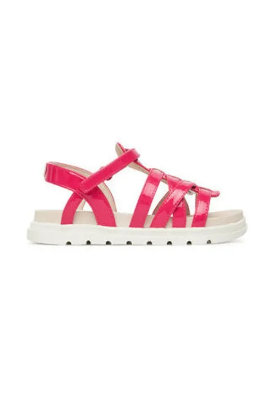 Sandale fete - 45633 - Piele ecologica - Roz - Roz