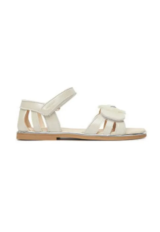 Sandale fete - 45625 - Piele ecologica - Ecru - Ecru
