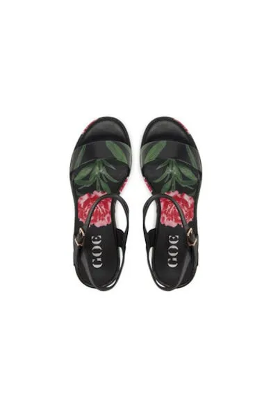 Sandale dama - RR2N4250 - Piele naturala - Negru
