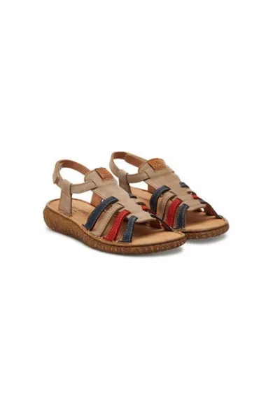 Sandale dama - 95207 - Piele naturala - Bej