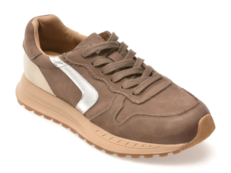 Pantofi sport FLAVIA PASSINI maro, 1302, din piele naturala