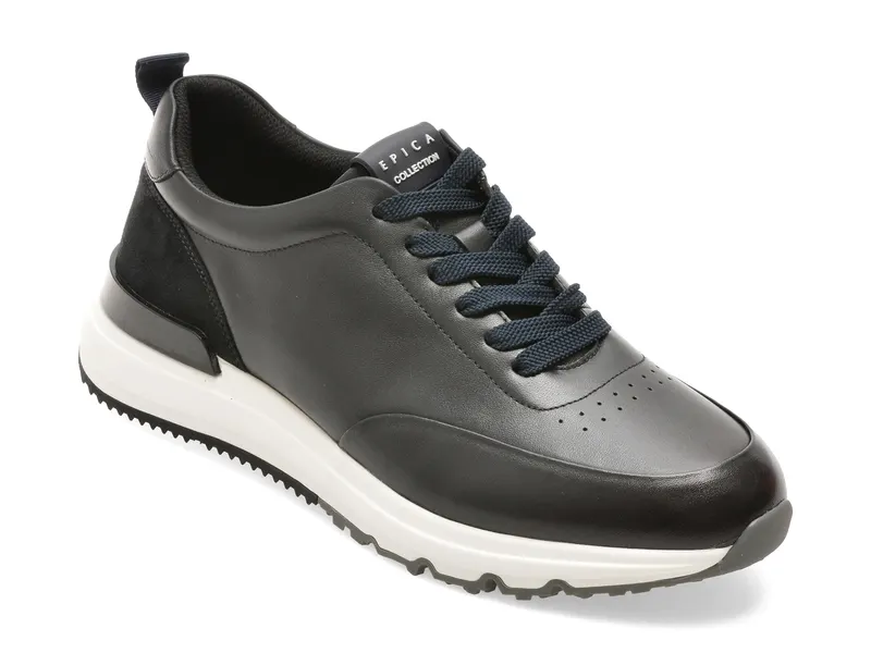 Pantofi sport EPICA bleumarin, 19358, din piele naturala
