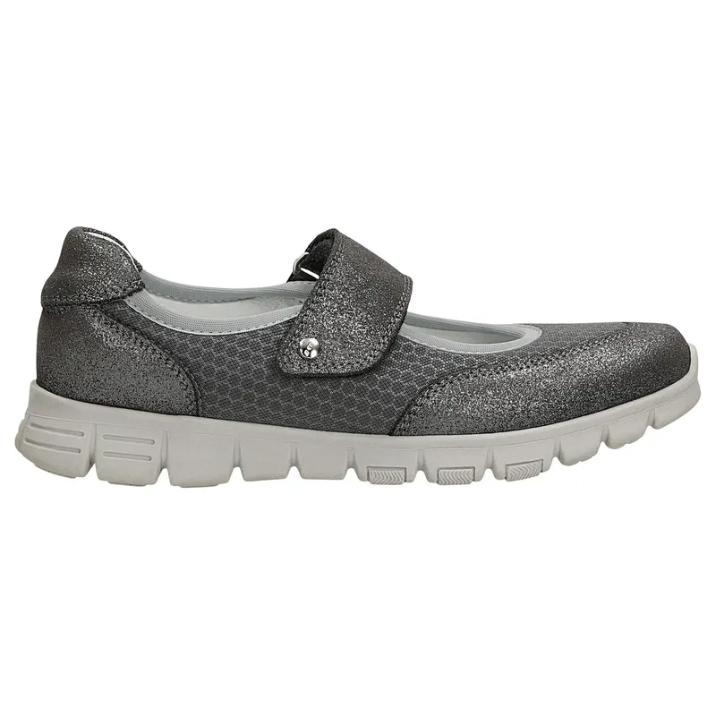 Pantofi de ocazie pentru fete, gri BARTEK W-48026/SZ/11M