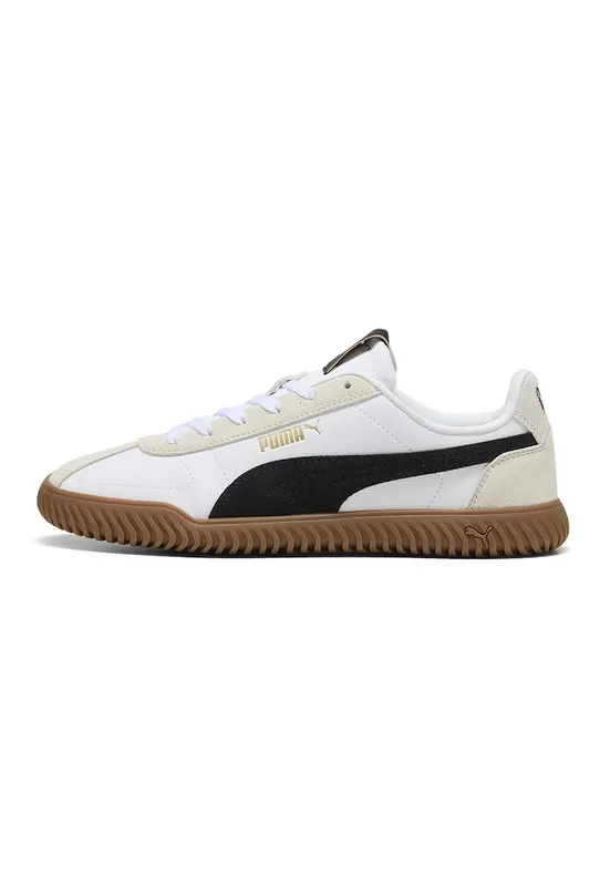 Pantofi sport Kayzer OG de piele ecologica si piele intoarsa - Alb/Negru/Crem