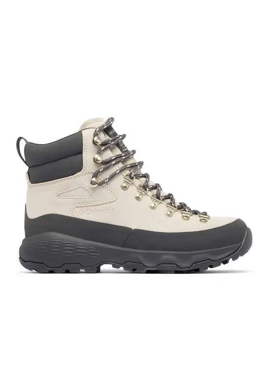 Ghete impermeabile pentru trekking Newton Alpine PT - Alb fildes/Negru