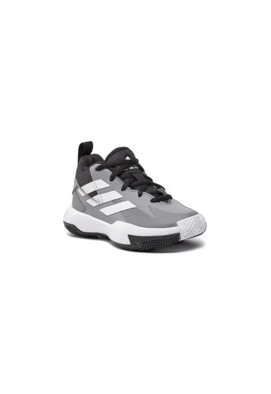 Pantofi de baschet din piele ecologica cu profil mediu