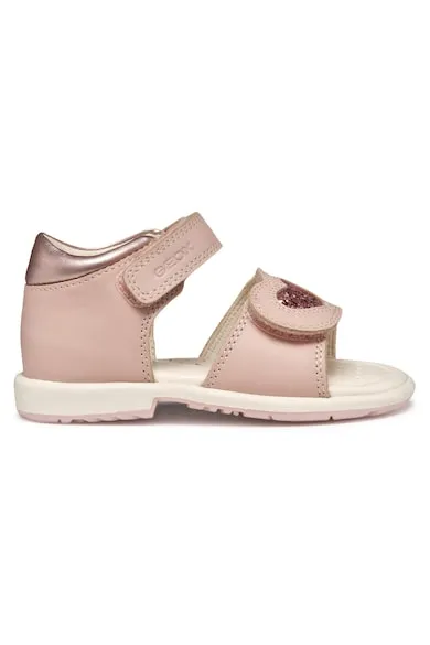 Sandale fete - B5521B-085NF - Piele naturala - Roz - Roz