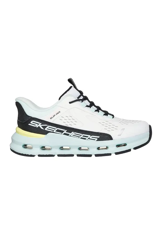 Pantofi sport Glide-Step Vista Lane Slip-Ins - Negru stins/Albastru glaciar/Alb murdar