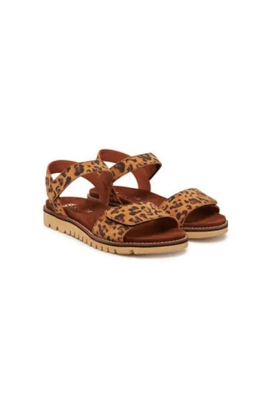 Sandale dama - 12-28114-16 - Textil - Maro