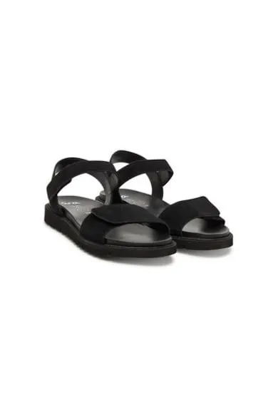 Sandale dama - 12-28114-01 - Piele naturala - Negru