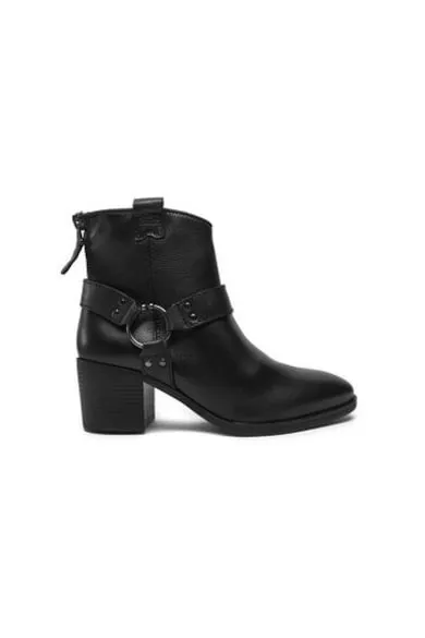 Botine unisex 2-25358-43 - Piele ecologica - 41 EU - Negru