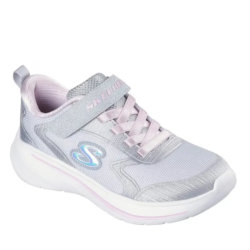Pantofi sport fete Skechers Wave97 gri 1961FP303557LGR — imaginea 2