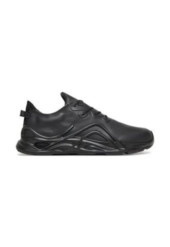 Tenisi barbati 305538437 - Piele naturala - Negru