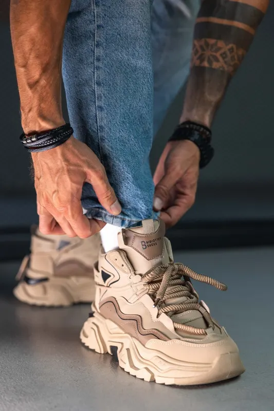 High Top Sneakers Barbati - Desert Force R10