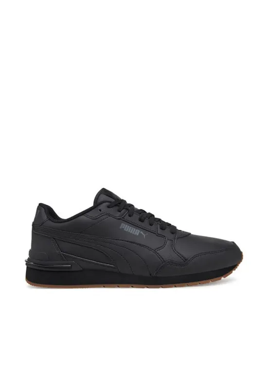 Pantofi sport barbati 304556500 - Piele naturala - Negru - Negru