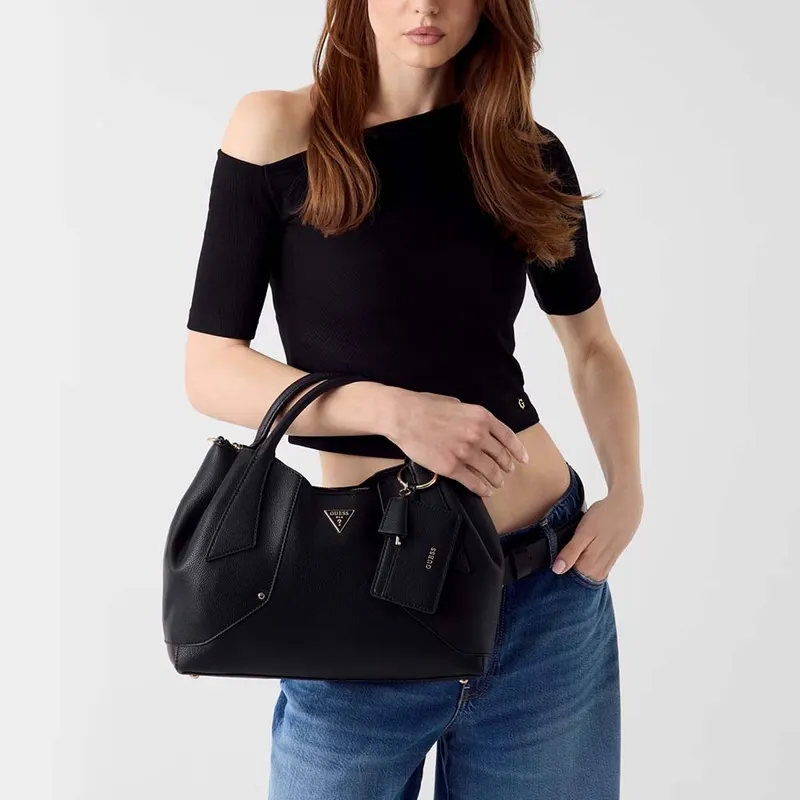 Poșetă tote femei Guess Darcy neagră 911POSSHWBG9914060N — imaginea 2