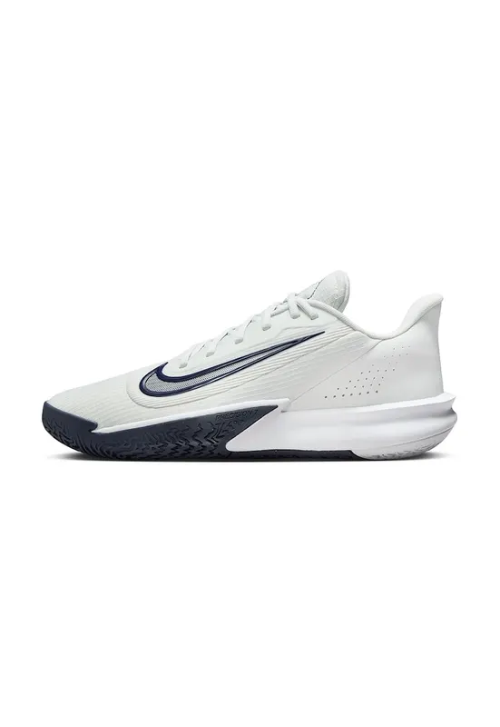 Pantofi low-cut pentru baschet Precision VII - Gri/Albastru inchis/Alb murdar