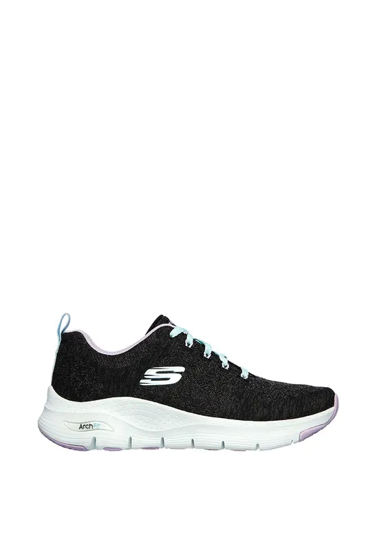 Pantofi sport Arch Fit - Infinite Adventure - Negru/Verde menta
