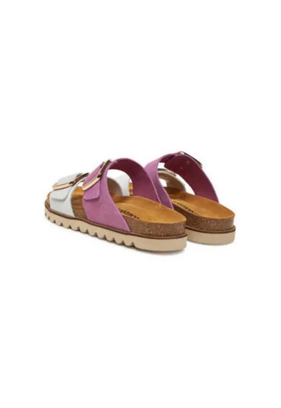 Slapi dama - 700683-59 - Piele naturala - Mov