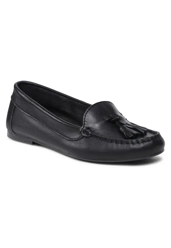Mocasini dama 8339 - Piele naturala - Negru