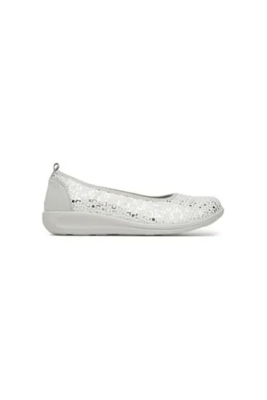 Mocasini dama 940448-03 - Piele naturala - Alb
