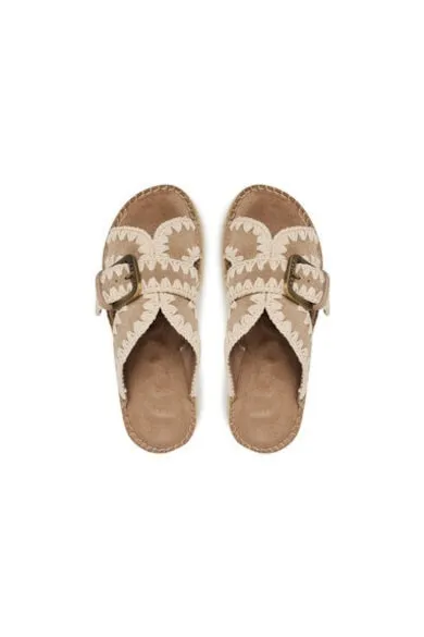 Espadrile dama MU.SW641003A - Piele naturala - Roz