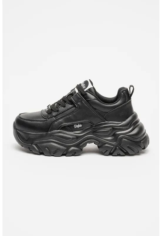 Pantofi sport cu sireturi - Negru