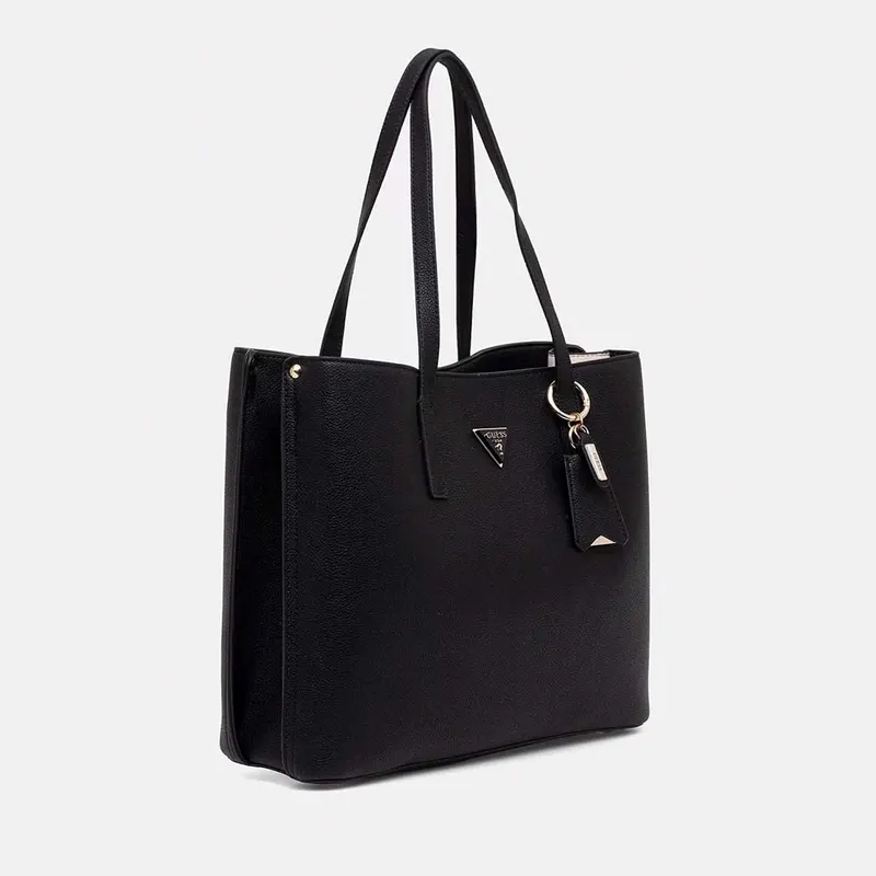 Poșetă tote femei Guess Meridian II neagră 911POSSHWBG6974230N — imaginea 2