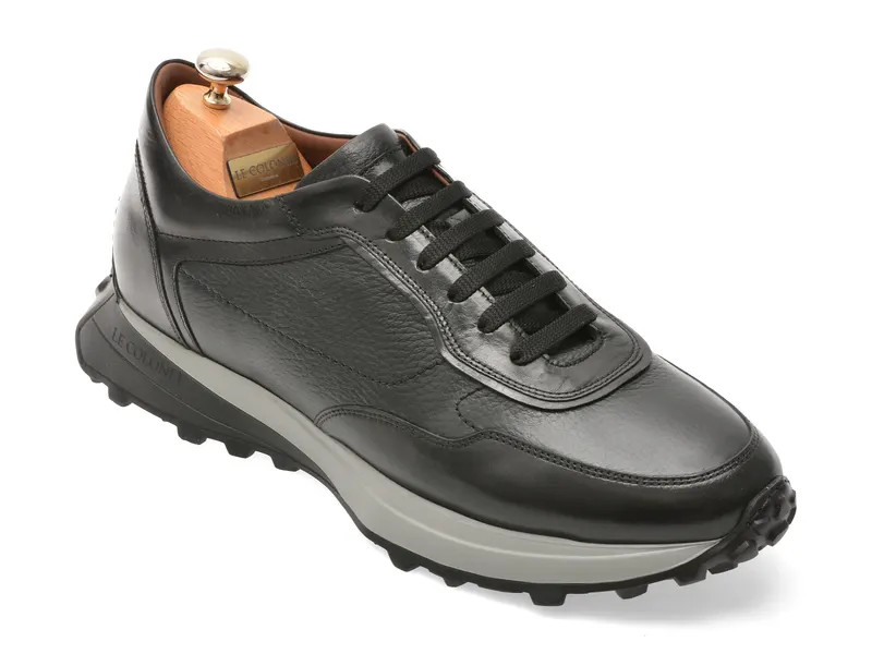 Pantofi sport LE COLONEL negri, 66746, din piele naturala