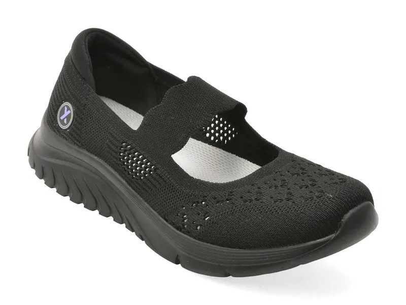 Pantofi sport GRYXX negri, X2535, din material textil