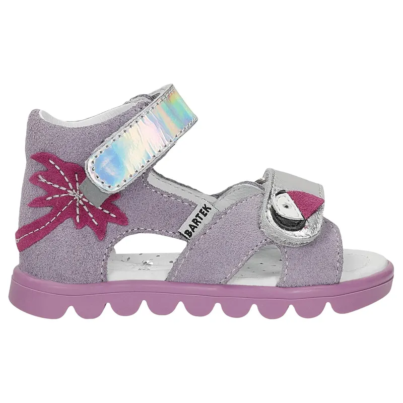 Sandale pentru fete BARTEK 11227014, violet-gri