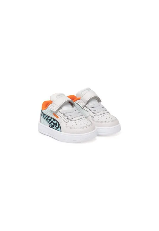 Pantofi sport baieti 400598 - Piele ecologica - Gri