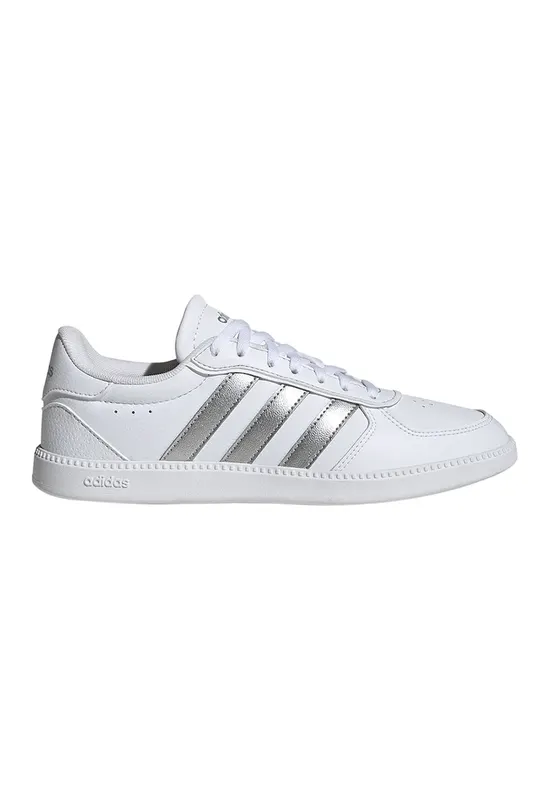 Pantofi sport cu logo Breaknet Sleek - Alb optic/Argintiu
