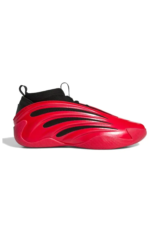 adidas Performance - Pantofi sport slip-on pentru baschet Harden Volume 9 - Rosu