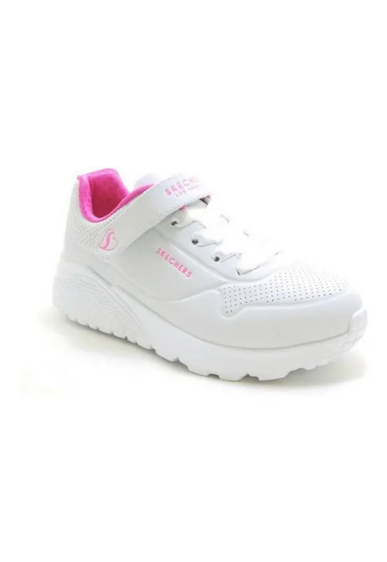 Pantofi sport pentru copii - Uno Lite - 310451L-WHP - Alb/Roz