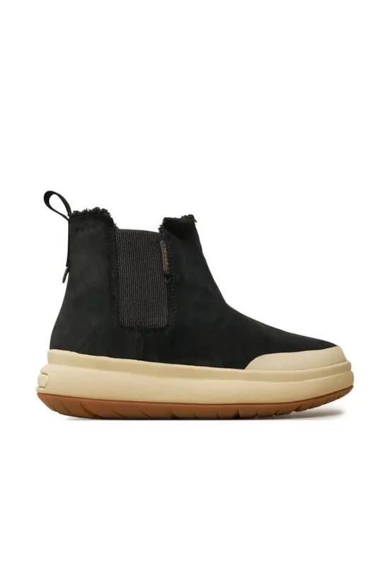 Ghete dama 304348365 - Piele naturala - Negru - Negru