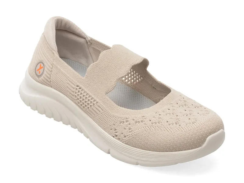 Pantofi sport gri, X2535, din material textil