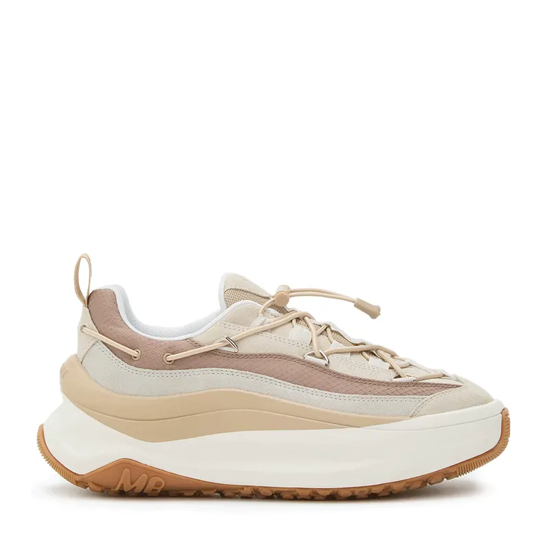 Sneakers femei Moon Boot Moon 247 X Lace nude din piele 2880DP2490090NU