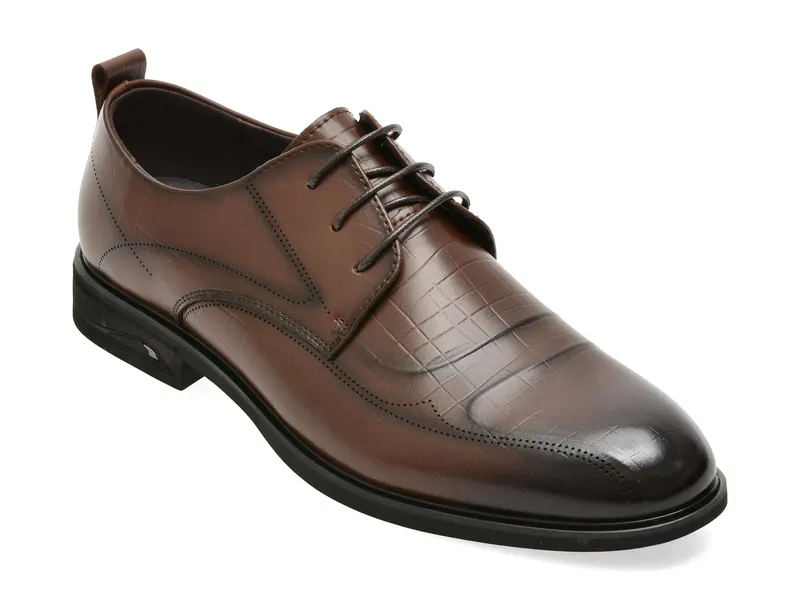 Pantofi eleganti BITE THE BULLET maro, 89625, din piele naturala