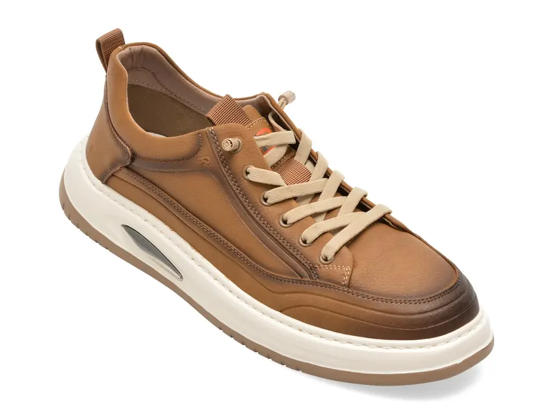 Pantofi sport BITE THE BULLET maro, 86050, din piele naturala