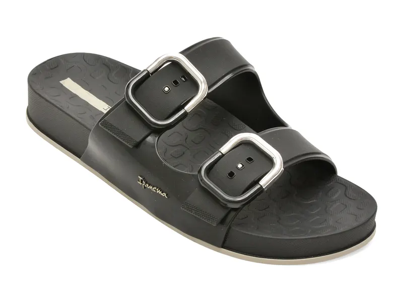 Papuci IPANEMA negri, 8378197, din pvc