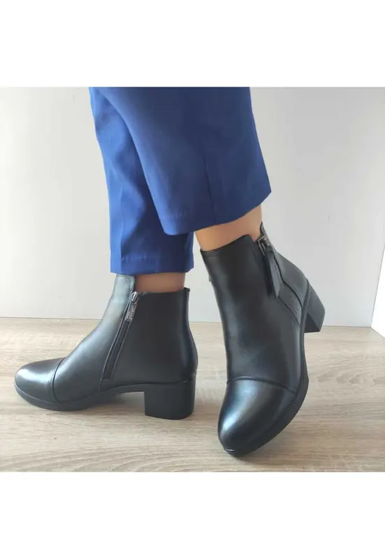 Ghete Casual Dama P1825-28 01-N Negre - Negru - Negru