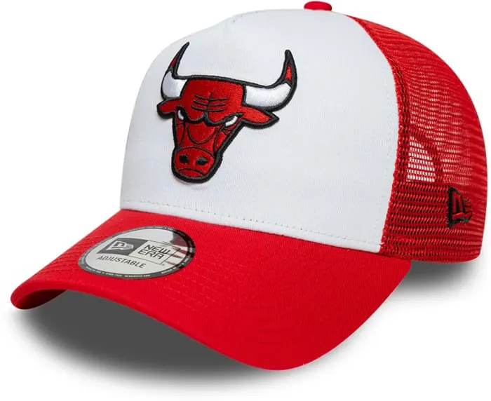 Sapca New Era NBA Side Patch Trucker Chicago Bulls Fdr