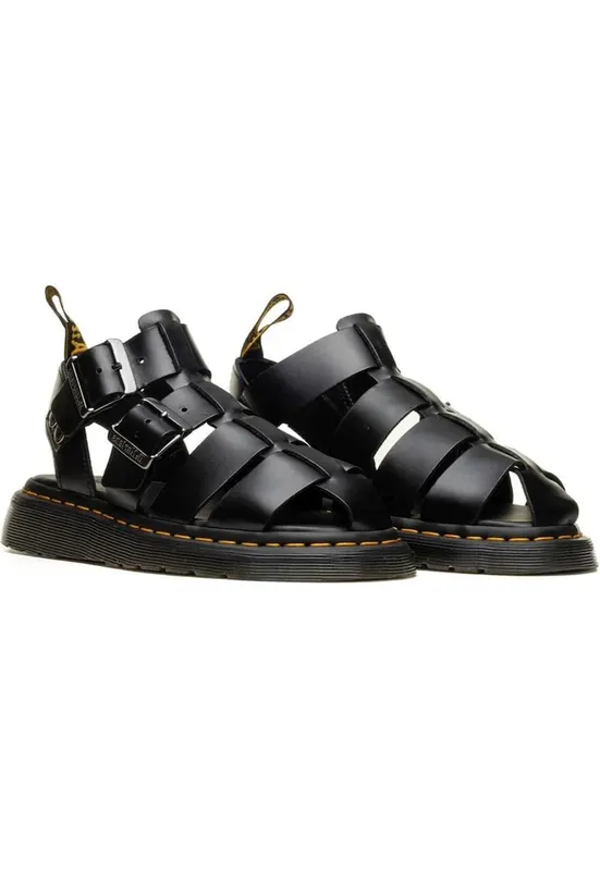 Sandale dama - piele naturala - negru - 41