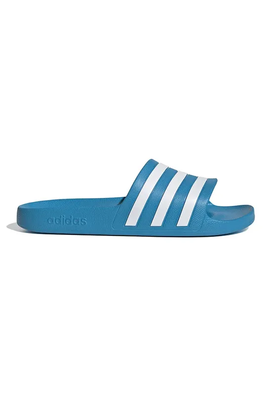 Papuci din cauciuc Adilette Aqua - Alb/Albastru deschis